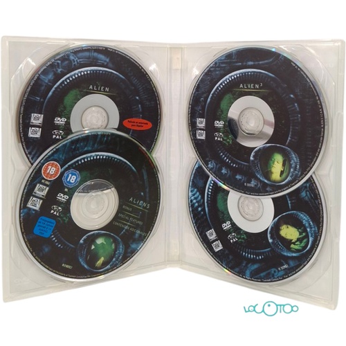COLECCIÓN 4DVDS ALIEN QUADRILOGY 