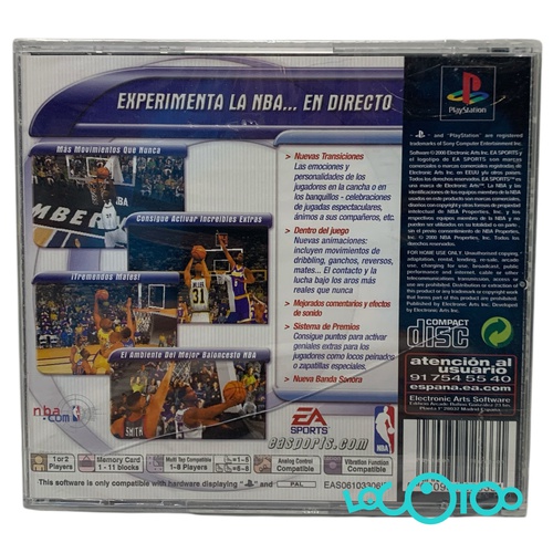 Videojuego SONY PS1 NBA LIVE 2001 PS1