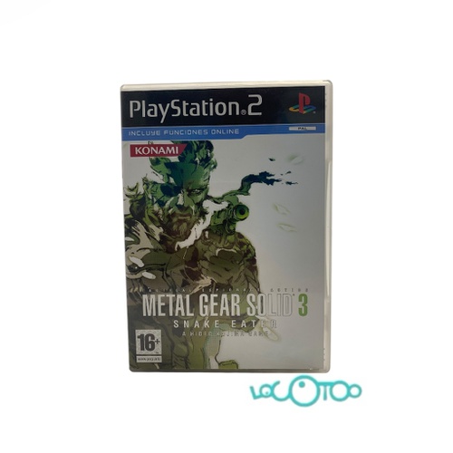 Videojuego SONY PS2 METAL GEAR SOLID 3 SNAK