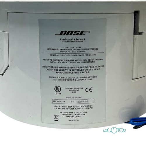 BOSE FreeSpace 3 Series II - 2 Subwoofer