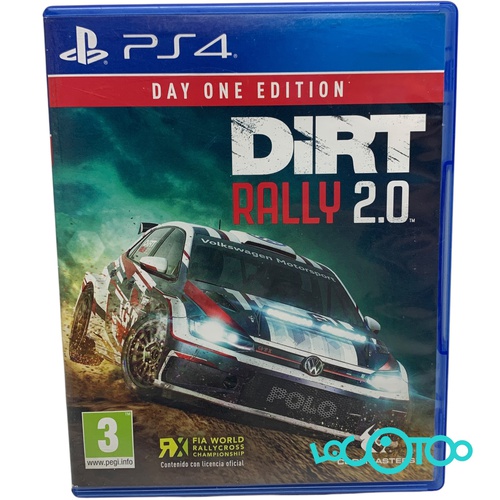 Videojuego SONY PS4 DIRT RALLY 2.0  PS4