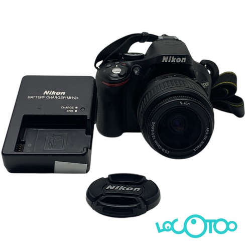 CAMARA REFLEX NIKON D5200+AF-S DX 18-55MM 1