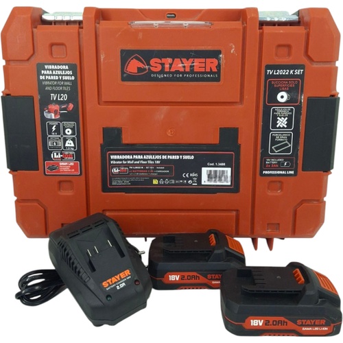 VIBRADOR PORCELÁNICO STAYER TV L20