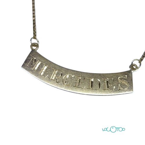 Cadena Oro 18K Mercedes 