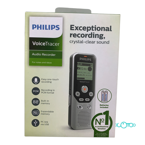 Grabador Digital PHILLIPS VOICE TRACER DVT1