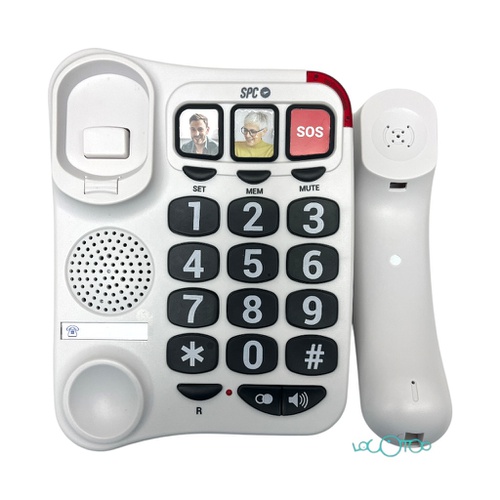 Teléfono Fijo SPC COMFORT NUMBERS 2