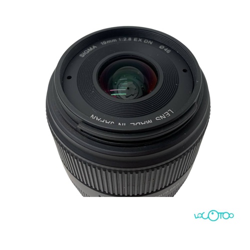 OBJETIVO SIGMA 19MM F2.8 EX DN
