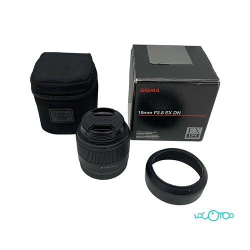 OBJETIVO SIGMA 19MM F2.8 EX DN