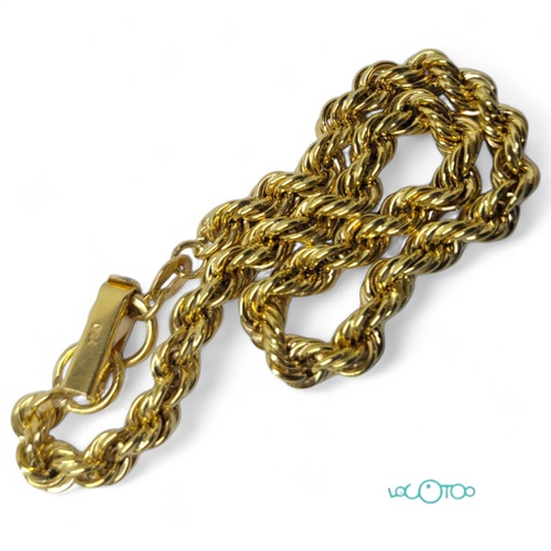 Pulsera Oro Cierre Pato 18,5 cm
