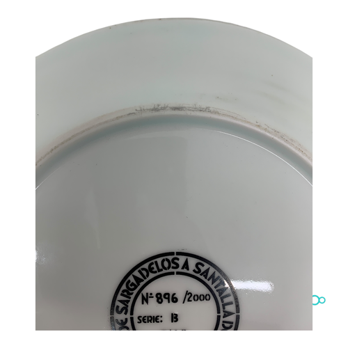 Platos SARGADELOS GALO Nº896/2000