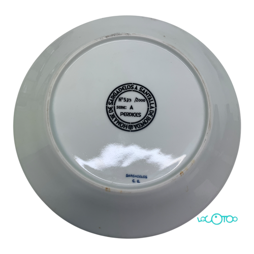 Platos SARGADELOS PERDICES Nº 537/2000