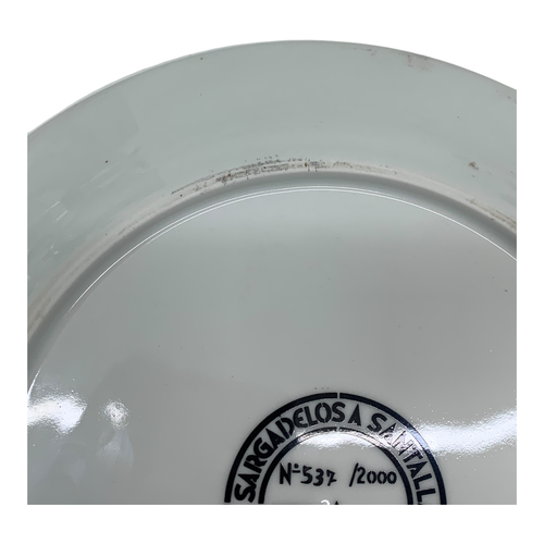 Platos SARGADELOS PERDICES Nº 537/2000