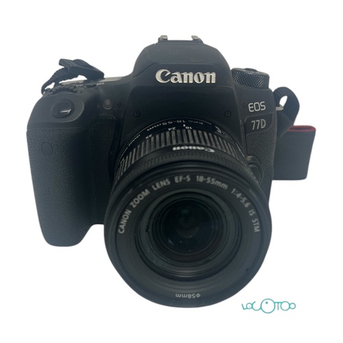 Cámara Réflex CANON EOS 77D 18-55  mm 24.2