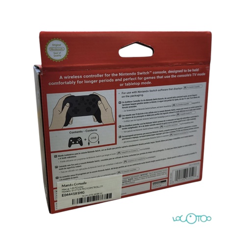 MANDO CONSOLA NINTENDO SWITCH PRO CONTROLLE