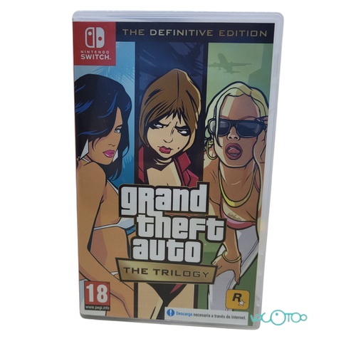 NINTENDO SWITCH GRAND THEFT AUTO THE TRILOG