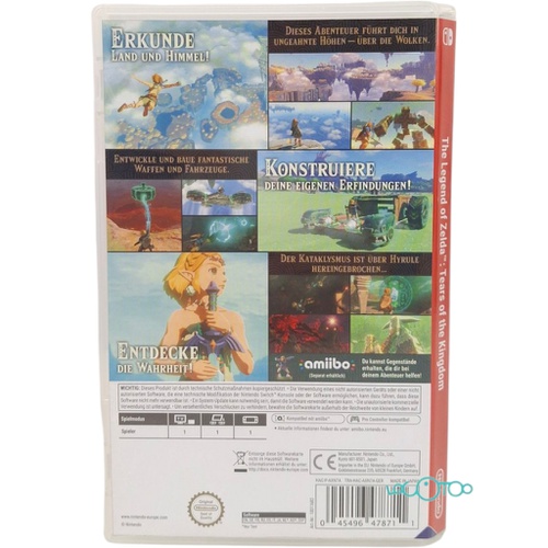 THE LEGEND OF ZELDA TEARS OF THE KINGDOM NI