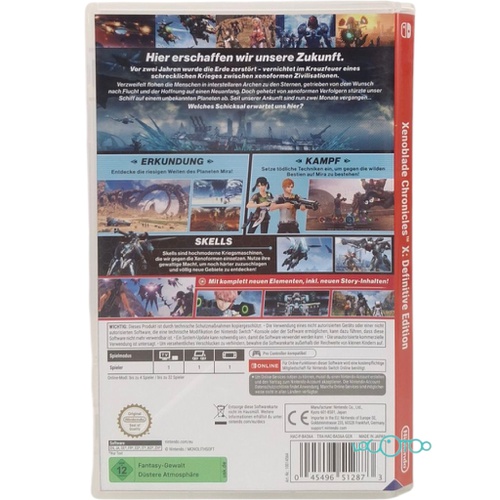 XENOBLADE CHRONICLES DEFINITIVE EDITION X N