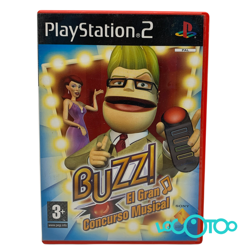 Videojuego SONY PS2 BUZZ EL GRAN CONCURSO M