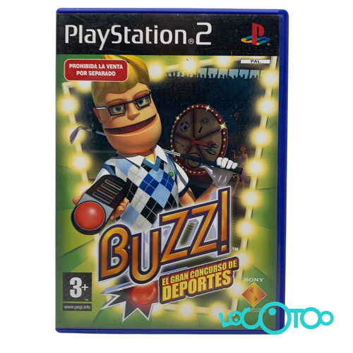 Videojuego SONY PS2 BUZZ EL GRAN CONCURSO D