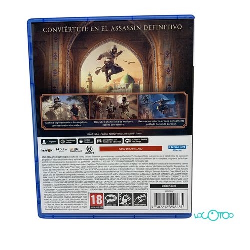 Videojuego SONY PS5 ASSASSINS CREED MIRAGE