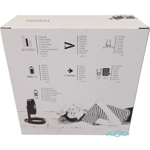 VENTILADOR A BATERÍA FAN ALE-HOP 