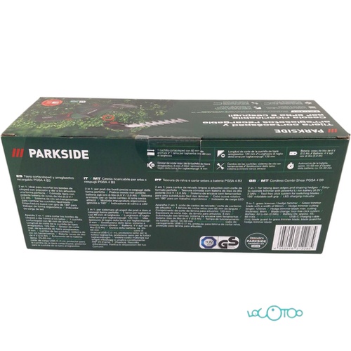 TIJERA CORTASETOS PGSA 4 B3 PARKSIDE