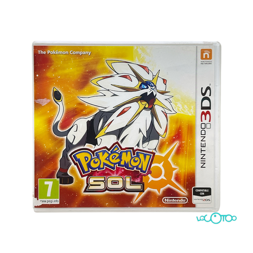 Videojuego NINTENDO 3DS POKEMON SOL
