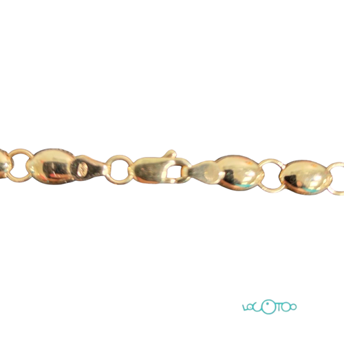 CADENA/GARGANTILLA DE ORO 18K CON PIEDRAS