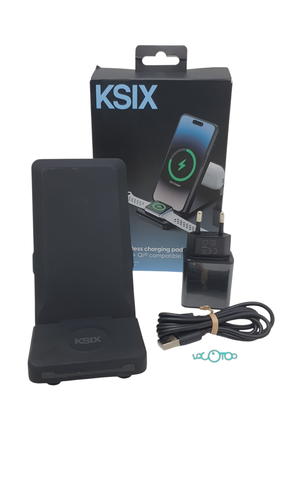 Cargador KSIX MAGSAFE + QI COMPATIBLE