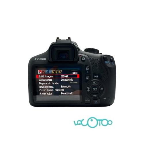 Cámara Réflex CANON EOS 2000D + EF-S18-55mm