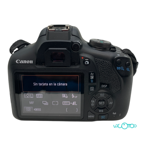 CAMARA REFLEX CANON EOS 2000D