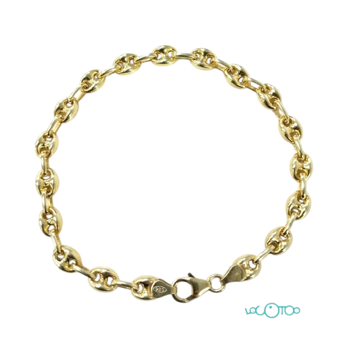 PULSERA PLATA DORADA 925m