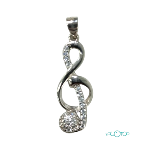 COLGANTE PLATA 925m CLAVE DE SOL