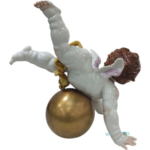 CERAMICA ALGORA ANGEL CON BOLA