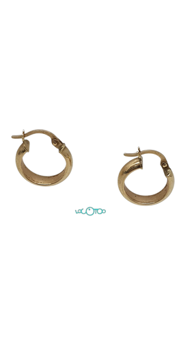 Pendientes Oro Cierre Catalán