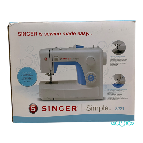 Máquina Coser SINGER 3221 SIMPLE
