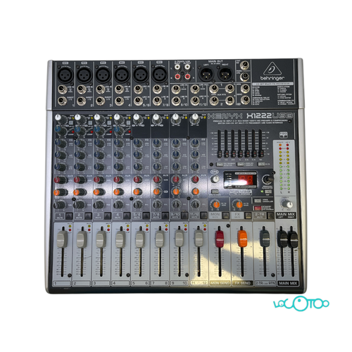 CONTROLADOR SONIDO BEHRINGER XENYX X1222 US
