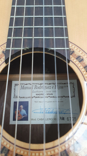 GUITARRA CLASICA MANUEL RODRIGUEZ E HIJOS M