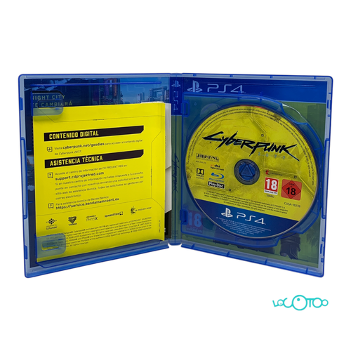 Videojuego SONY PS4 CYBERPUNK 2077  PS4