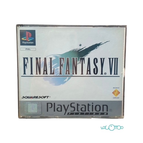 FINAL FANTASY VII PLATINUM SONY PS1