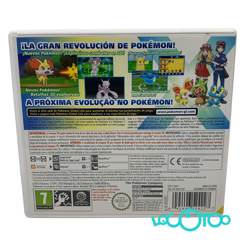 Videojuego NINTENDO 3DS POKEMON X Nintendo 
