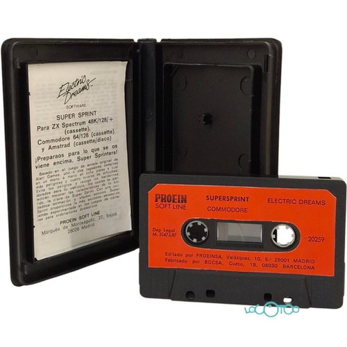 SUPER SPRINT COMMODORE 64/128