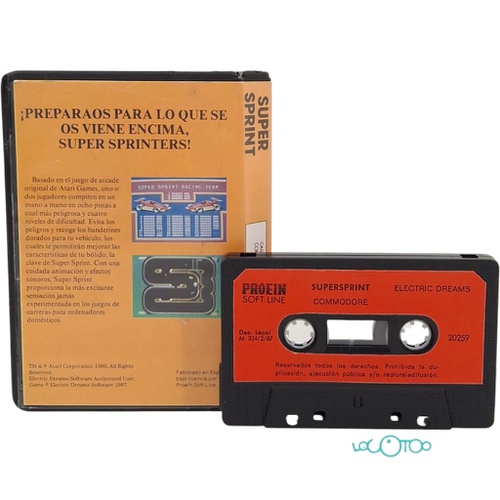 SUPER SPRINT COMMODORE 64/128