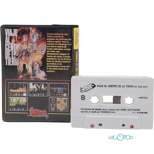 VIAJE AL CENTRO DE LA TIERRA AMSTRAD