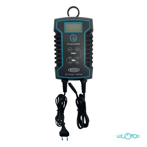 CARGADOR BATERIAS RING 8A SMART 12V/24V