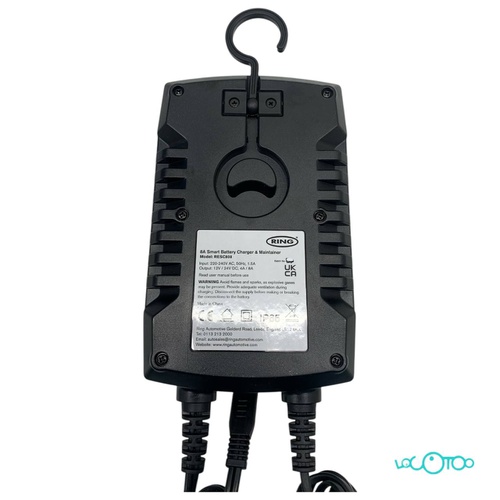 CARGADOR BATERIAS RING 8A SMART 12V/24V