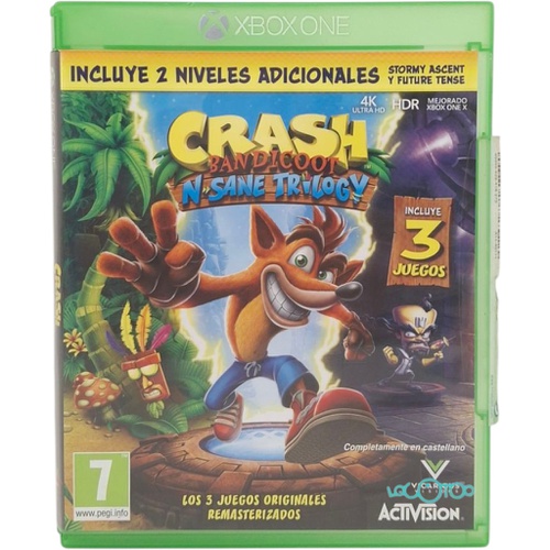CRASH BANDICOOT N.SANE TRILOGY MICROSOFT XB