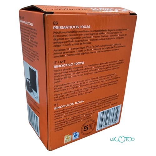 CRIVIT PRISMATICOS 10X26