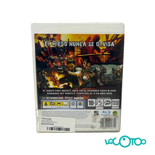 RESIDENT EVIL 5 PS3