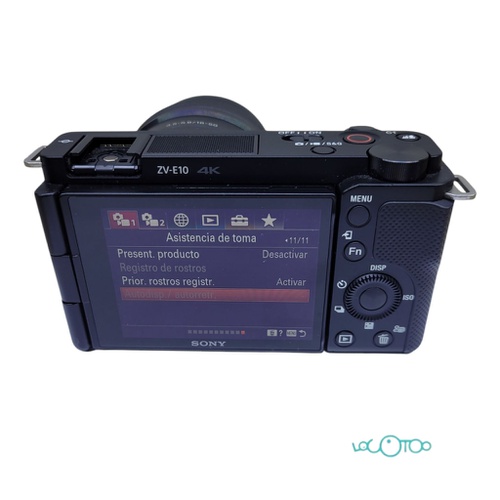 CAMARA EVIL SONY ALPHA ZV-E10 4K 